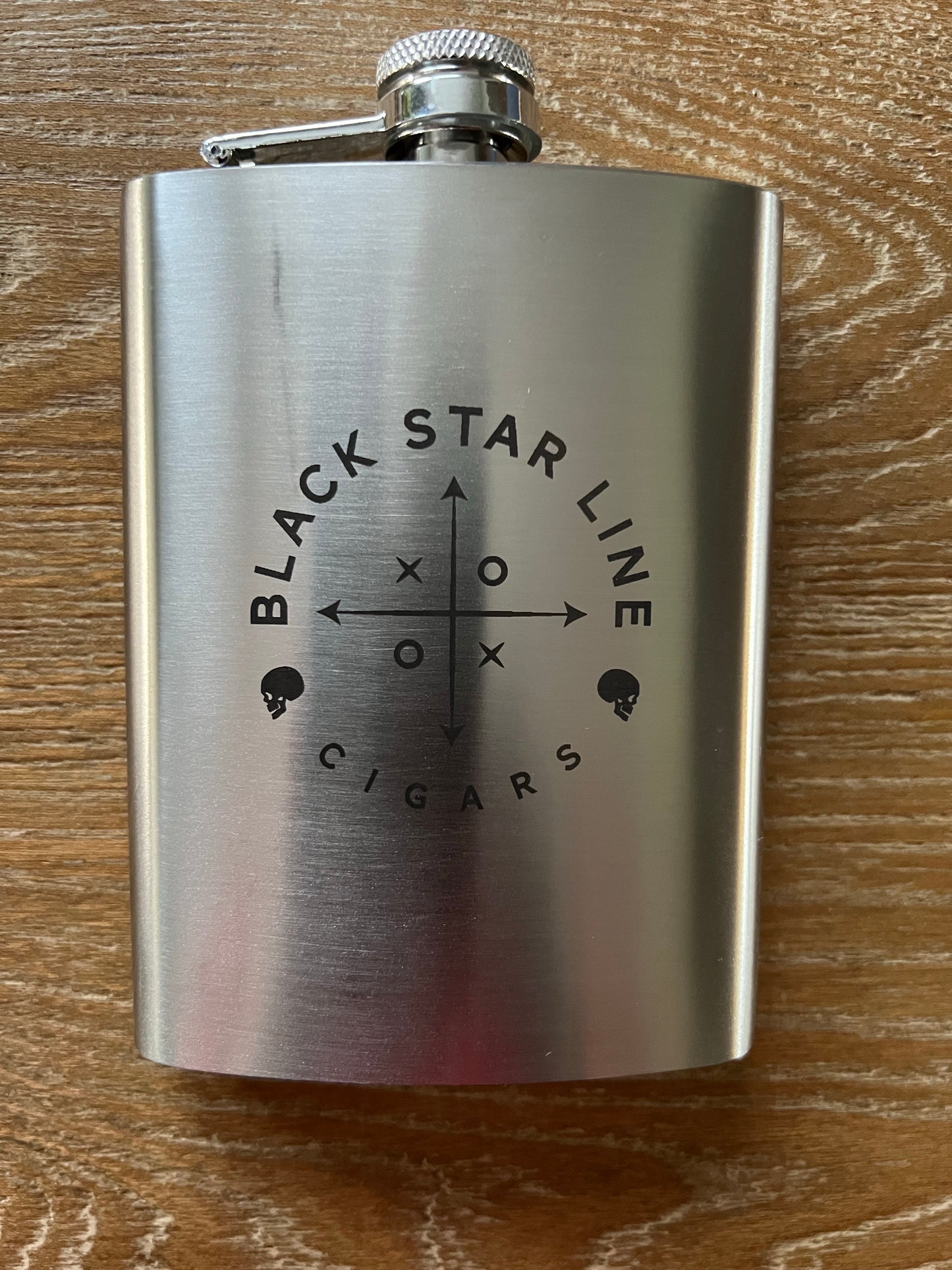 Black Star Line Cigars Flask